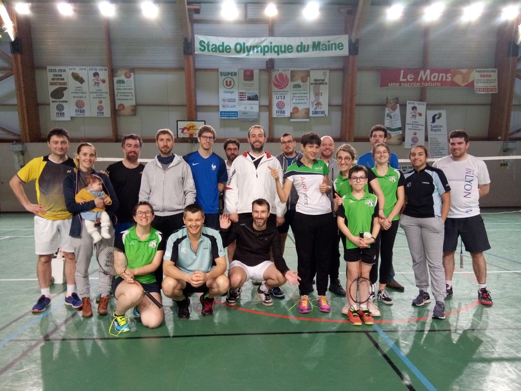 Championnats Interclubs 22 12 SOM Badminton Le Mans 72 Site Internet