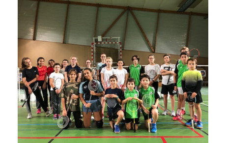 Photo de groupe sur les créneaux